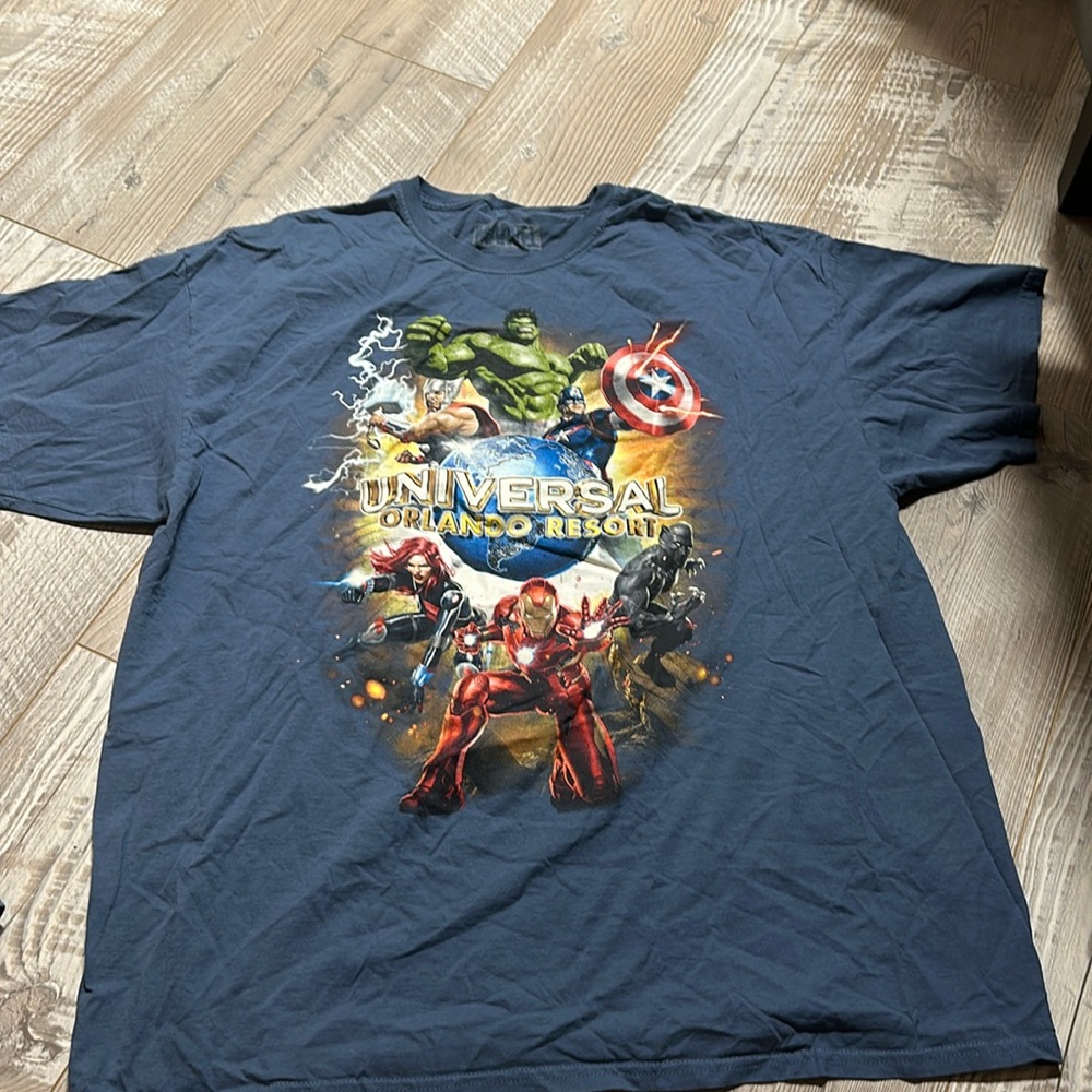 Universal Studios Orlando resort t shirt XXL marvel